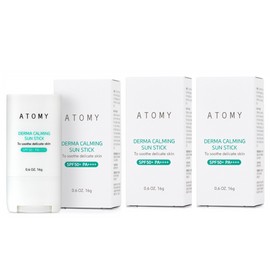 Atomy Derma Calming Sun Stick 3pcs SPF50+PA++++ / 애터미 더마 카밍 선스틱 3개입 SPF50+PA++++