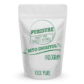 Myo Inositol Powder 1kg (2000 Servings), Nootropic, Cognitive Enhancer, Mood Support, Memory, Learning, Focus, Concentration, Boosts Mental and Physical Energy