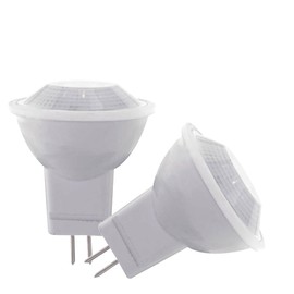 Satco 21741-2W MR11 LED GU4 base 3000K 12V 36 Degree Beam Spread 2-Pack MR11 Flood LED Light Bulb