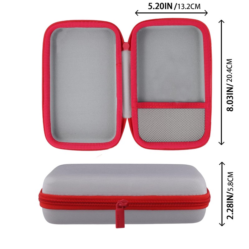 (Case Only) 8BitDo Retro 18 Mechanical Tempad Storage Case, White