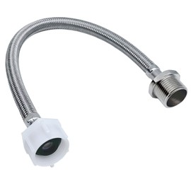 OBQSNS 12 Inches Hose Extension - 7/8 Male to 7/8 Female Ballcock,Connector to Toilet Tank,Stops Leaks & Fits Bidet Sprayer/Tank Adapter,Compatible With TOTO Series Washlet