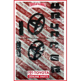 Toyota 2010-2024 TOYOTA 4RUNNER SR5 BLACKOUT EMBLEM OVERLAY KIT GEN OEM PT948-89180-02