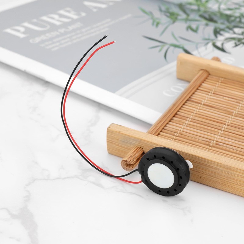 Create idea 8 Pack 18mm 8ohm 0.5W Mini Speaker Cable