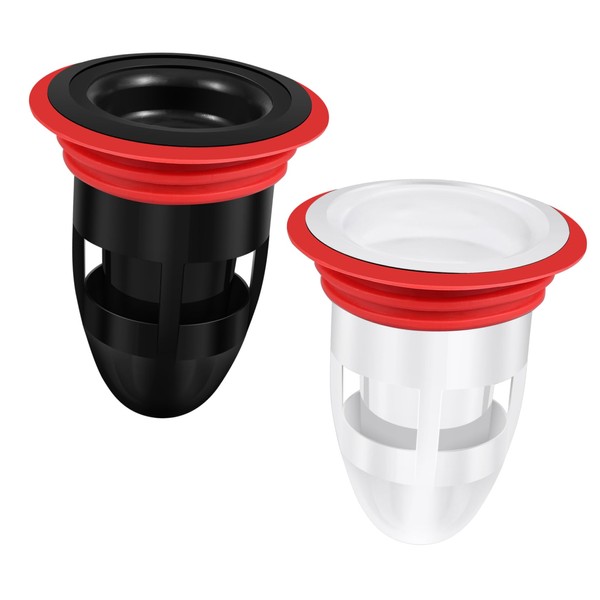 Garneck Set of 2 Odour Traps for Shower and Floor