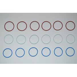 Unbranded Cummins O-Ring for Cummins N14 Injectors Kit Set of 6 (External)