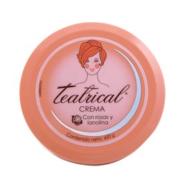 TEATRICAL - Crema facial con lanolina y rosas. Tarro con 400g
