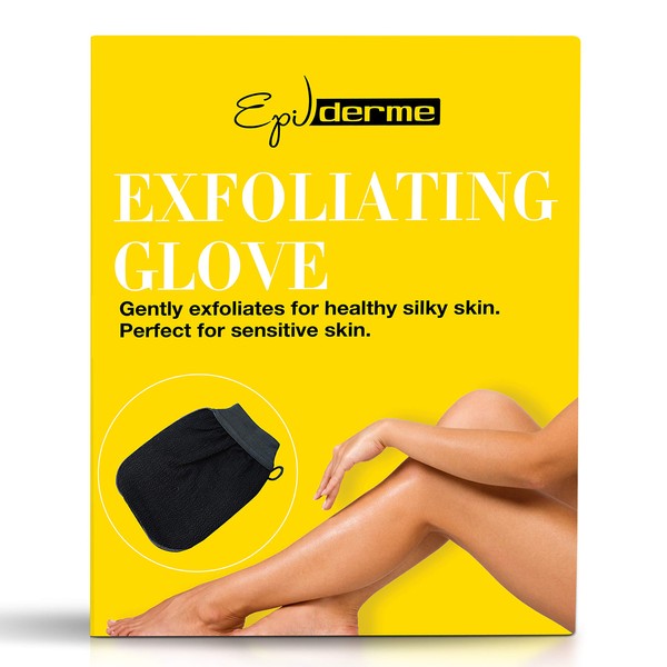 Epilderme Exfoliating Glove - Bath Scrubbing Exfoliator Mitt for Men