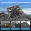 Fishing Tackle Box with Fishing Lures,Fishing Gifts for Men