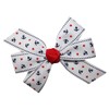 WD2U Girls Assorted 4.5" July 4th Red White Blue Grosgrain
