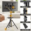 Rfiver Tripod TV Stand for 23-75 inch Flat Screen/Curved TVs