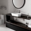 TSIBOMU Solid Brass Bathroom Sink P-Trap Complete Set, Adjustable 1-1/4
