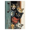 Cat Puzzles for Adults 1000 Pieces, Colorful Cats Jigsaw Puzzles,