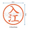 Shachihata Stamp Name 6 Correction Stamp XL - 6 Stamp