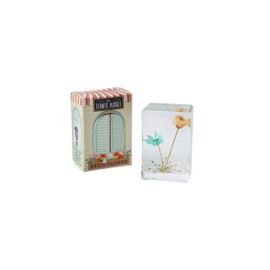 CGB Giftware | The Flower Market Yellow And Blue Flowers In Resin | Home Decor | Ornament | Decoration | Tabletop | GB07947