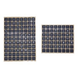 Voswitch Button Stickers Sheet for Vehicle and Boat