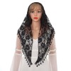 Ursumy Lace Mantilla Veil Triangle Lace Veil Catholic Church Veils