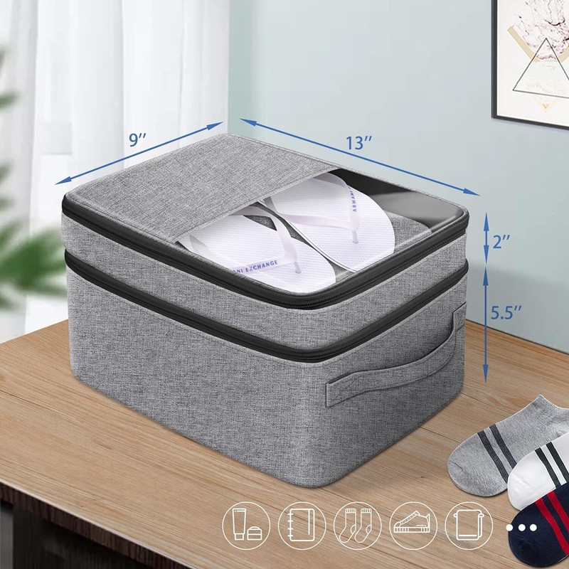 FINPAC Travel Shoe Bag Waterproof Portable Organizer Storage Luggage Bags