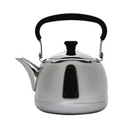 Kelomat, 1820-360 Windsor Kettle 1 Litre 18/10 Stainless Steel Hot Water Kettle