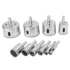 10PCS Diamond Drill Bit Diamond Hole Saw for Glass Tile