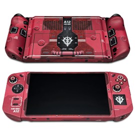 Legion Go skin, Red Zaku II edition, Full wrapping matte vinyl skin for Legion Go (Designed by POP SKIN)