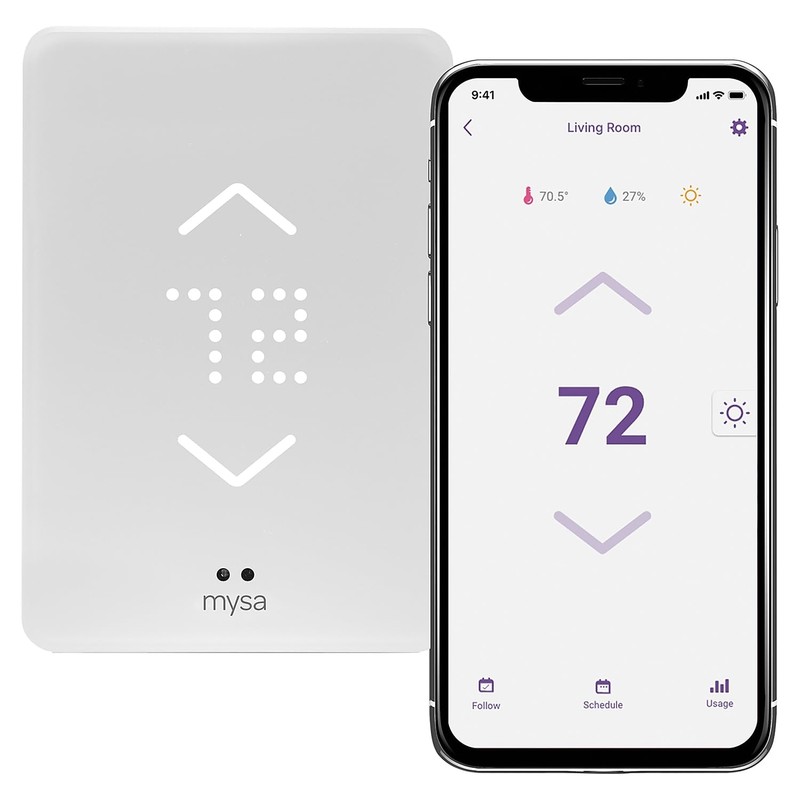 Mysa Mysa Smart Thermostat for Electric Baseboard Heaters 240V |