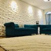 ShopMall Panel Decorativo 3d Para Pared 6 Piezas 50 Cm