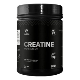 Creatina Monohidratada I Micronizada I Yaoca I 1 Kg I 200 Servicios I Sin Sabor I Alta Pureza