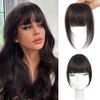 Clip In Bangs 100% Human Hair Bangs Clip In Hair