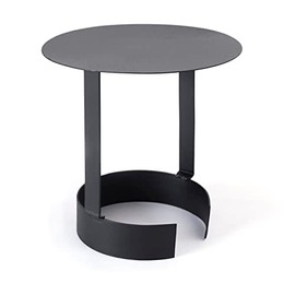 BonFeu Rain Cover 100 Black (Diameter 10) – Rain Cover for Garden Fireplace – Black – Steel – 10 x 10 x 16 cm