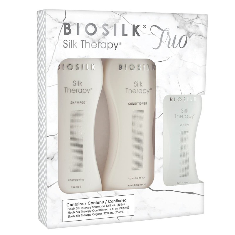 BioSilk Silk Therapy Trio Kit 12oz Con Silk Therpy 12oz,