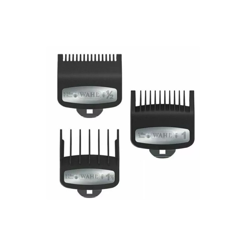 Wahl 3PC Set Wahl Clipper Premium Cutting Guides With Metal