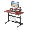 Eureka Ergonomic Mobile Standing Desk 41 Inch, Lockable Home Office