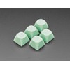 Adafruit Accessories Mint Green MA Keycaps for MX Compatible Switches - 5 Pack