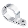 WOWTK 1.25" Handlebar Mount Clamp, 32mm Highway Bar Handlebar Clock