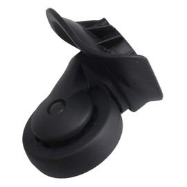 SHANOER 1 Pair Replacment Black Luggage Swivel Repair Suitcase Parts Casters Wheels 52mm Heavy Duty with Screws