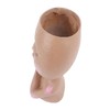 Girl Head Flowerpot Resin Face Planter Succulent Flowerpot Decoration for