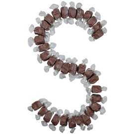 Gourmet Soft and chewy Salt Water Taffy Candies - Individually Wrapped - Bulk bags (Chocolate Peanut Butter, 2 Pound (Pack of 1))