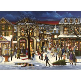 Cobble Hill 500 Piece Puzzle - Tis The Season - Sample Poster Included
