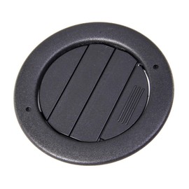 EIOFEVY for Ford for E150 2009-2014 for E250 2009-2014 for E350 SuperDuty 2009-2019 for E450 SuperDuty 2009-2019 Rear AC Ceiling Roof Air Vent Louvre Black Register Plastic