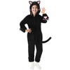 Joycover Cat Costume For Girls, Cat Noir Costume, Onesie Black