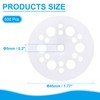 PATIKIL 45mm Plastic Washers, 500pcs Plastic Insulation Washers Load Spreading