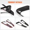 Heutamo Center Console Gear Shift Side Panel Trim Cover Compatible