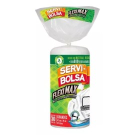 SerVI Bolsas Para Basura Servi-bolsa Grande 30 Piezas