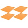 4Pcs Silicone Dehydrator Mats Food Grade High Temperature Resistance Prevent