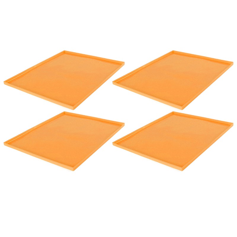 4Pcs Silicone Dehydrator Mats Food Grade High Temperature Resistance Prevent