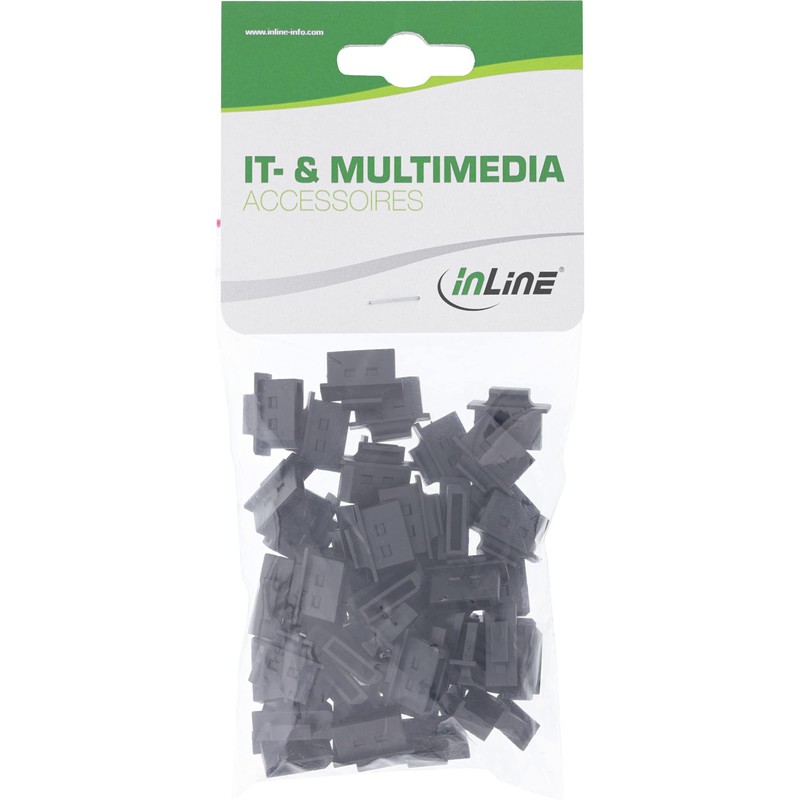 InLine 59948H Dust Protector for DisplayPort Sockets / Pack of