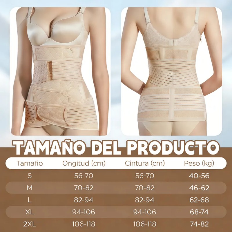 Nuevo Estilo De Faja Maternidad 2 En 1 Postparto
