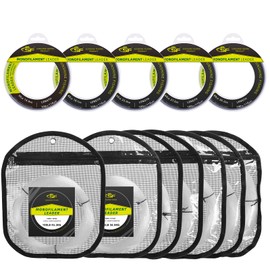 SF Monofilament Leader Line Mono Material Leader Line Monofilament Fishing Line Clear 100M/110Yds for Saltwater 300LB