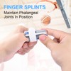 Sopito Finger Splint, 2pcs Finger Support Brace for Arthritis Knuckle