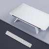 White Solid Laptop Mount Ergonomic Stand Portable Folding Bracket Desktop